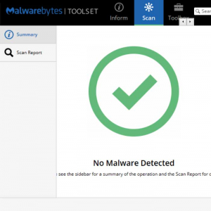 Screenshot of Anti-Virus Scan Software